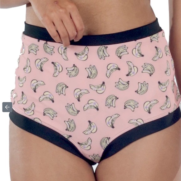 Lolli Tasty Bananas Cheeky High Waisted Bottom - Picture 3 of 6